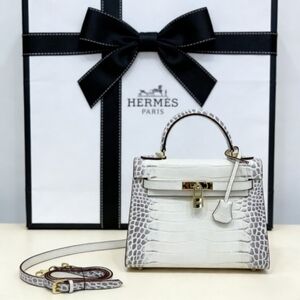 Hermès Kelly 20 Mini in White